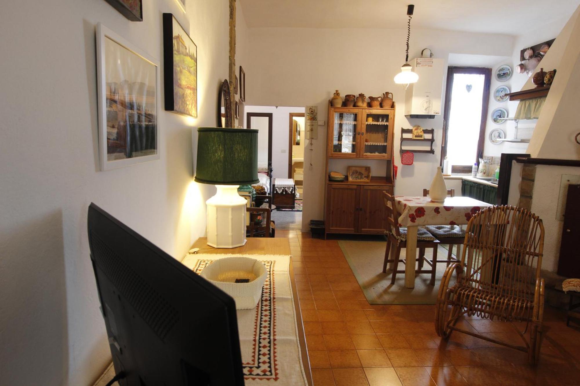 Appartamento Casa Isma Castiglione dʼOrcia Esterno foto
